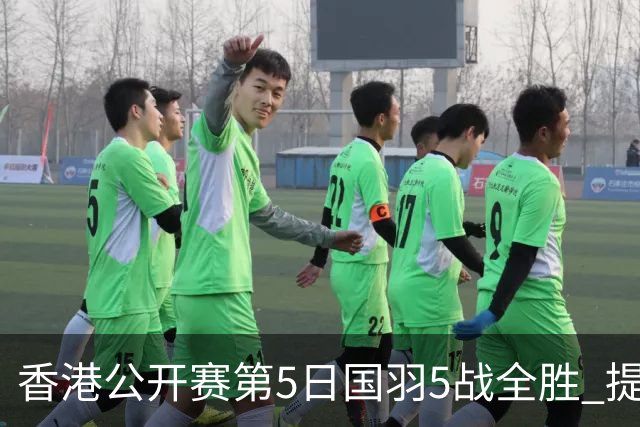 香港公开赛第5日国羽5战全胜 提前包揽混双冠亚军